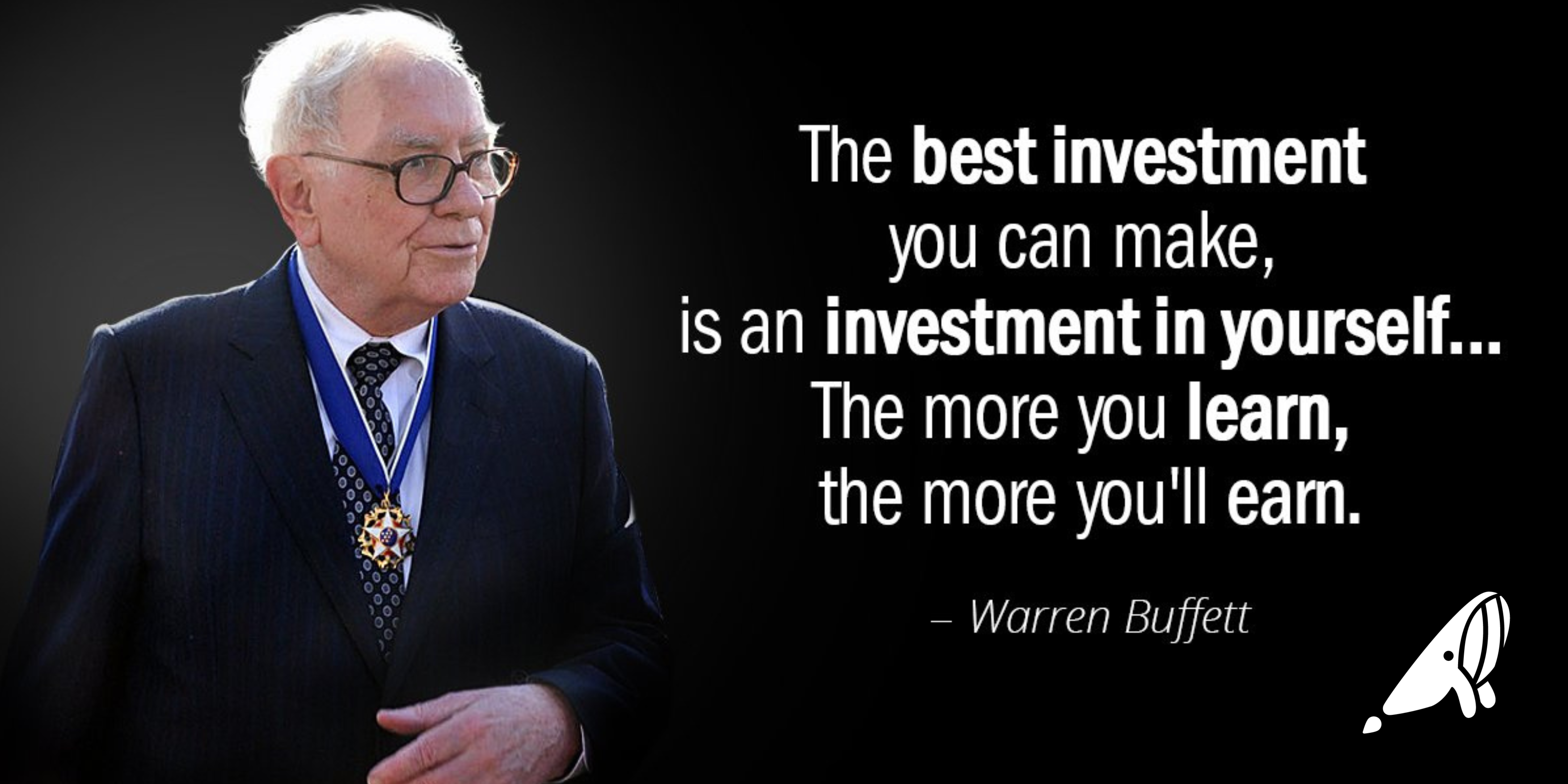 warren buffet - investing in yourself