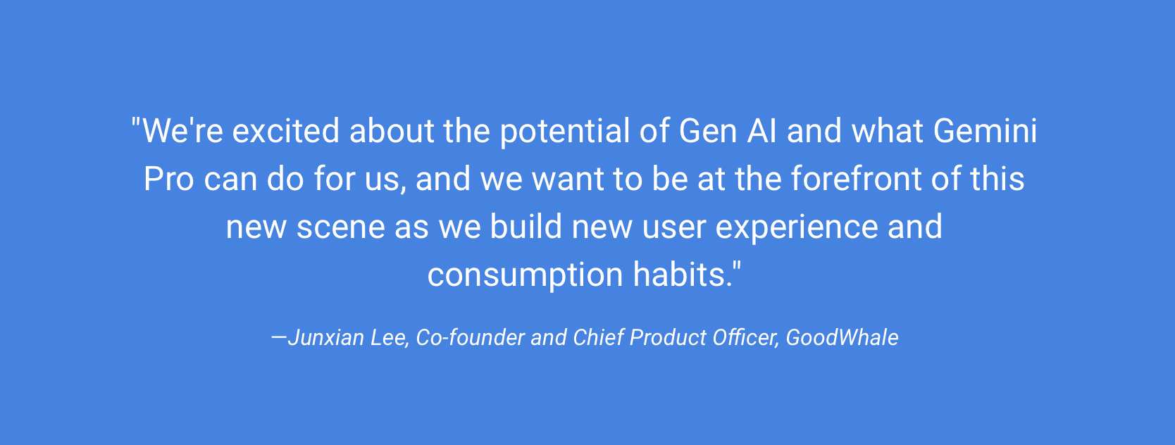 Google interview with Junxian Lee