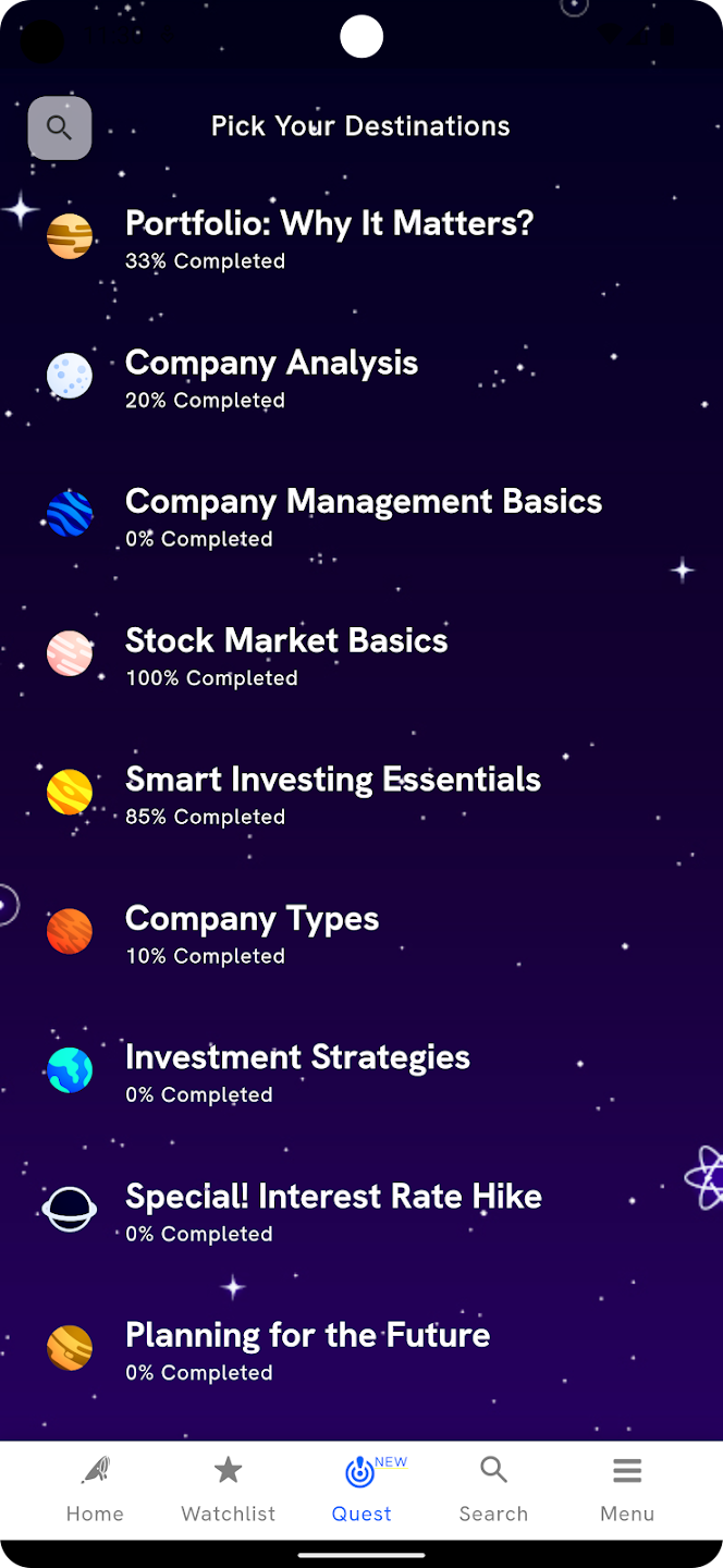 GoodWhale App - Lessons