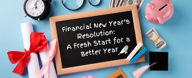 financial new year's resolution