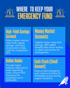 where to keep the emergency fund