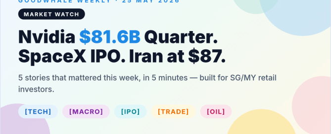nvidia earnings 2026 — GoodWhale Weekly May 25 featured image